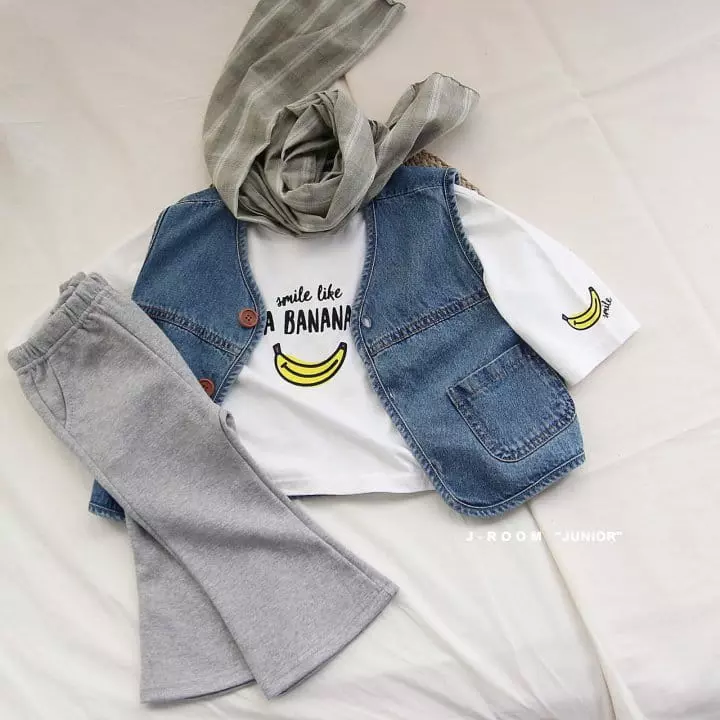 J-Room - Korean Children Fashion - #kidsstore - Banana Crop Tee - 8