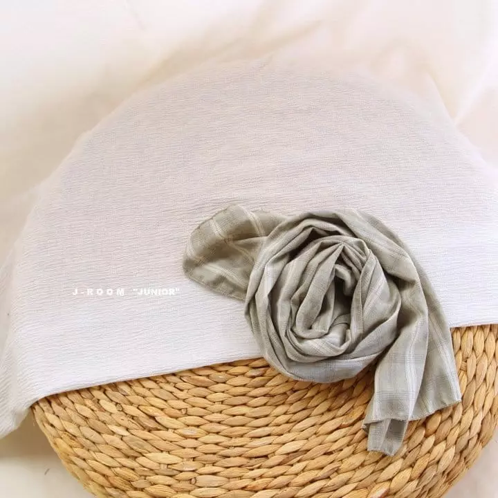 J-Room - Korean Children Fashion - #littlefashionista - Ginger Check Scarf - 3