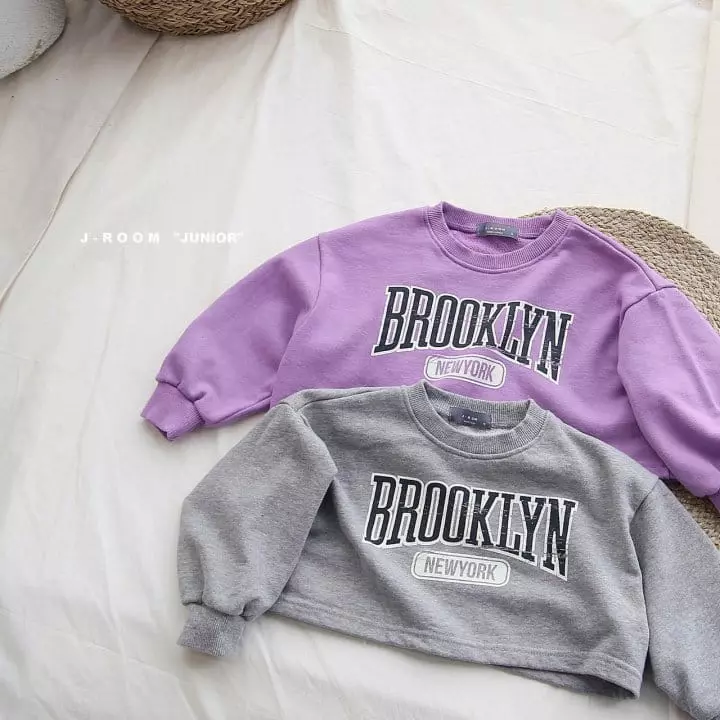 J-Room - Korean Children Fashion - #magicofchildhood - English Crop Sweatshirt