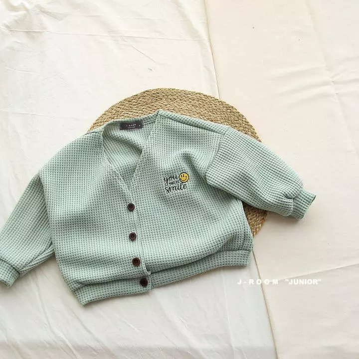 J-Room - Korean Children Fashion - #magicofchildhood - Waffle Button Cardigan - 4