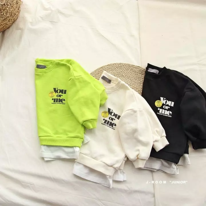 J-Room - Korean Children Fashion - #prettylittlegirls - Patch Layerd Sweatshirt