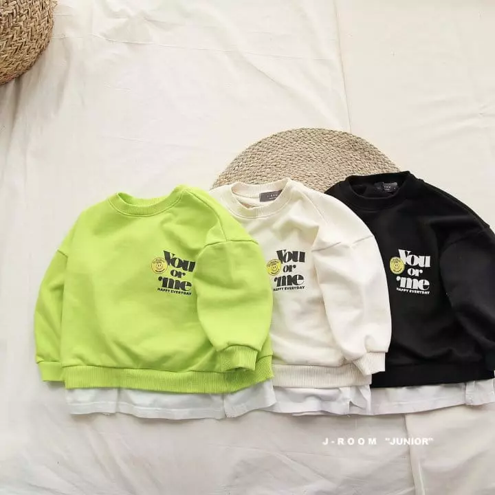 J-Room - Korean Children Fashion - #toddlerclothing - Patch Layerd Sweatshirt - 4