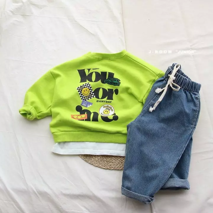 J-Room - Korean Children Fashion - #todddlerfashion - Patch Layerd Sweatshirt - 2