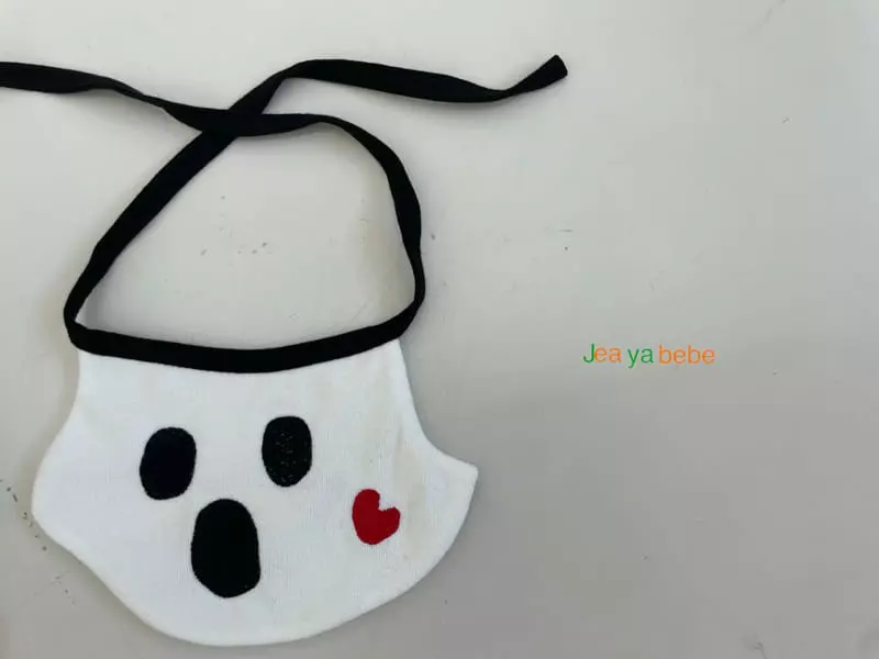 Jeaya & Mymi - Korean Baby Fashion - #babyboutique - Pumpkin Bib Ghost Bib - 3