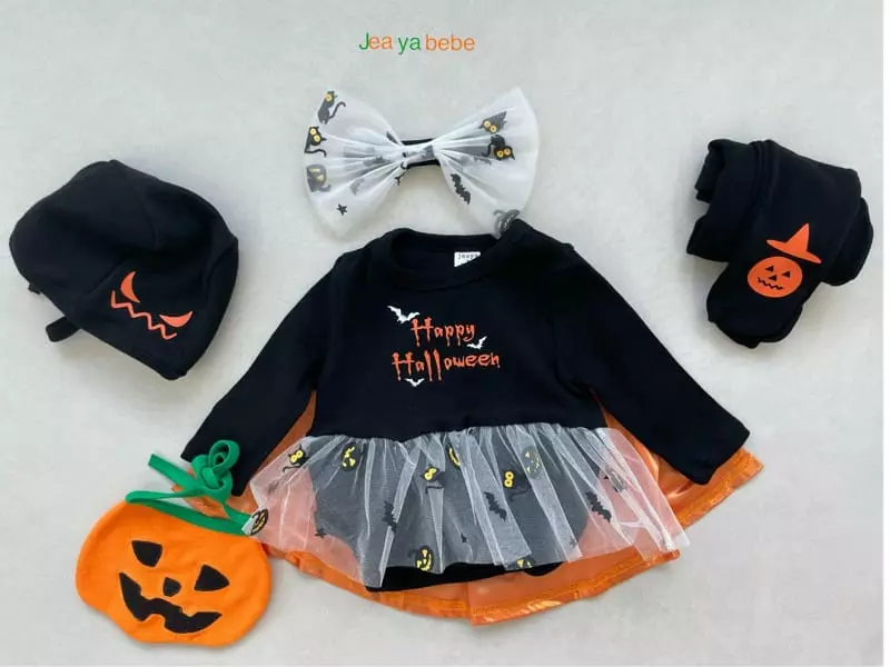 Jeaya & Mymi - Korean Baby Fashion - #babyfashion - Halloween Bodysuit  - 8