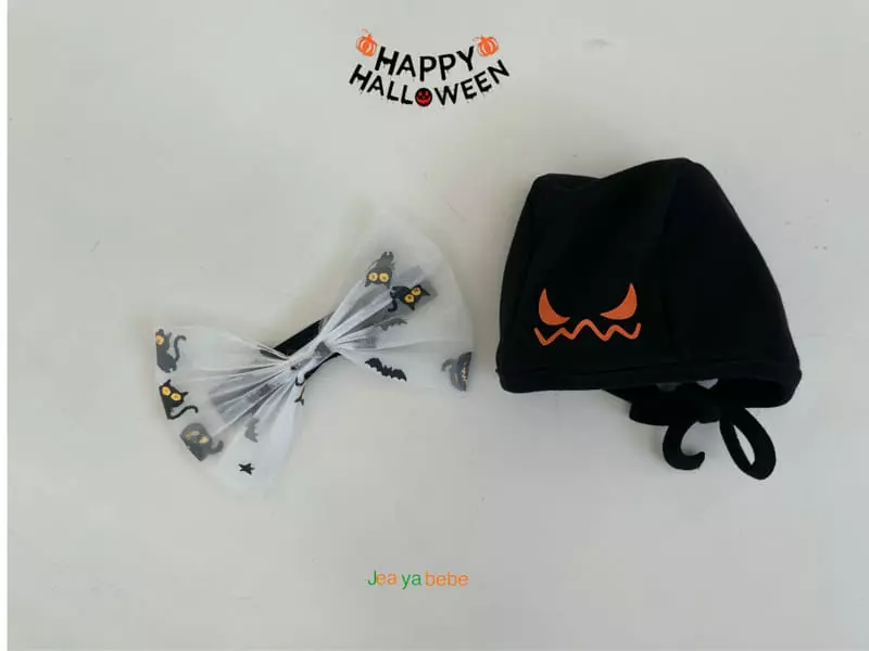 Jeaya & Mymi - Korean Baby Fashion - #babygirlfashion - Pumpkin Bib Ghost Bib - 8