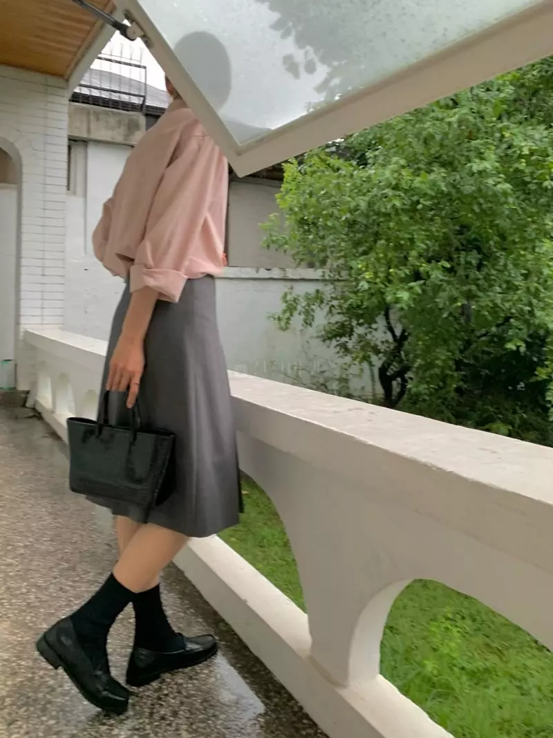 Jinsim - Korean Women Fashion - #momslook - Pleated Skirt - 9
