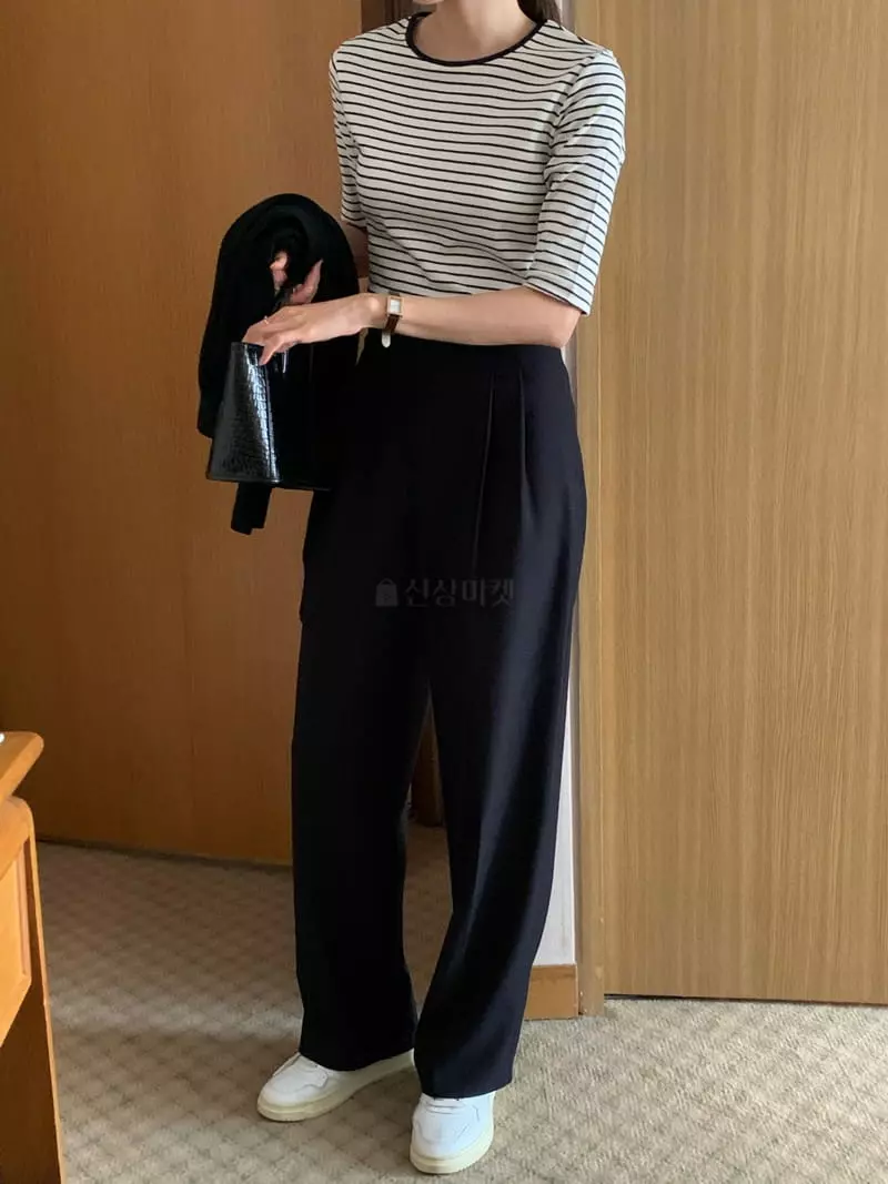 Jinsim - Korean Women Fashion - #momslook - State Pants