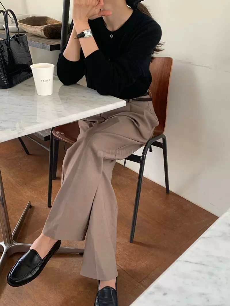 Jinsim - Korean Women Fashion - #momslook - State Pants - 7