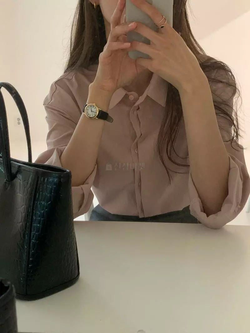 Jinsim - Korean Women Fashion - #momslook - So U Shirt - 3
