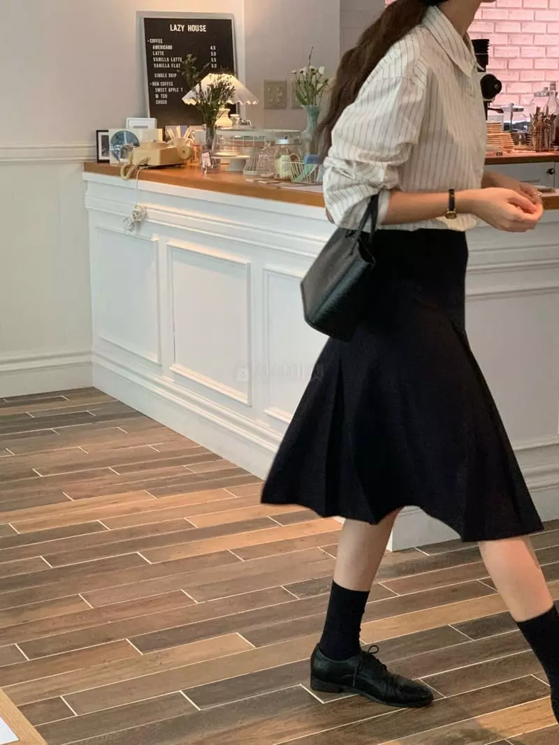 Jinsim - Korean Women Fashion - #momslook - Butter Shirt - 2