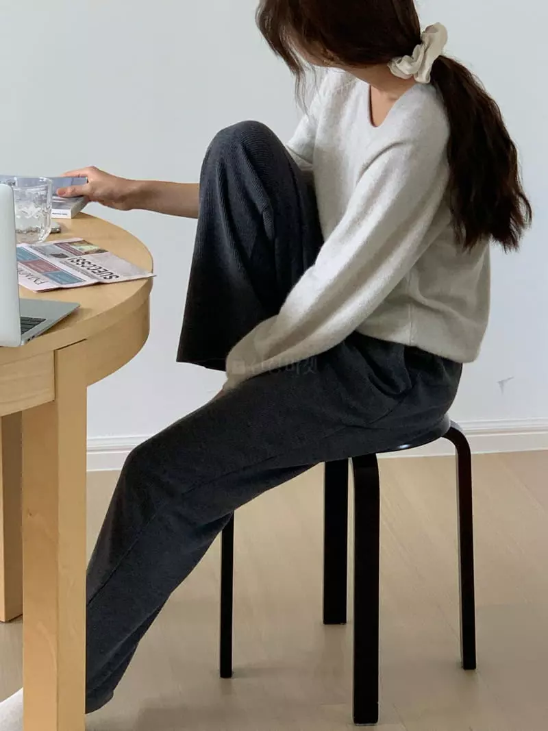 Jinsim - Korean Women Fashion - #shopsmall - Relaxed Pants - 8