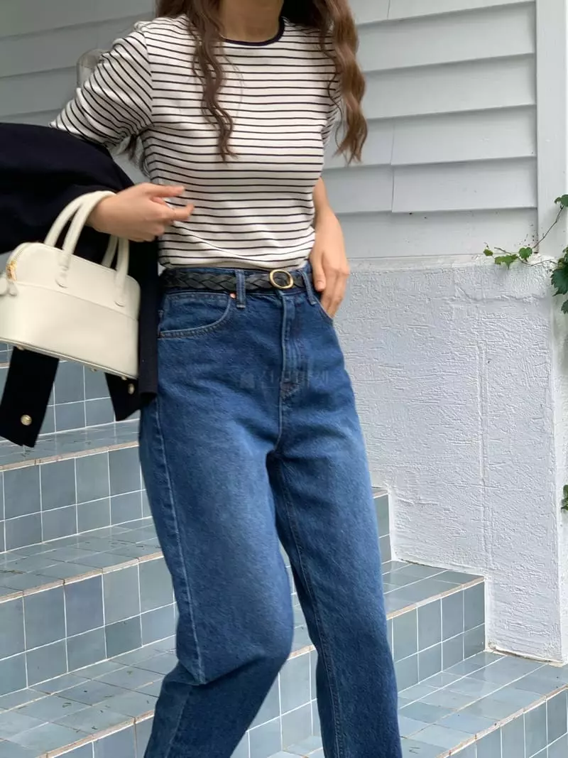 Jinsim - Korean Women Fashion - #thelittlethings - Daisy Hallf Tee - 7