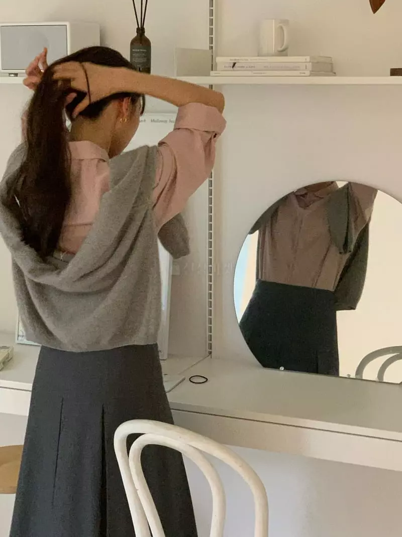 Jinsim - Korean Women Fashion - #momslook - Pleated Skirt - 4