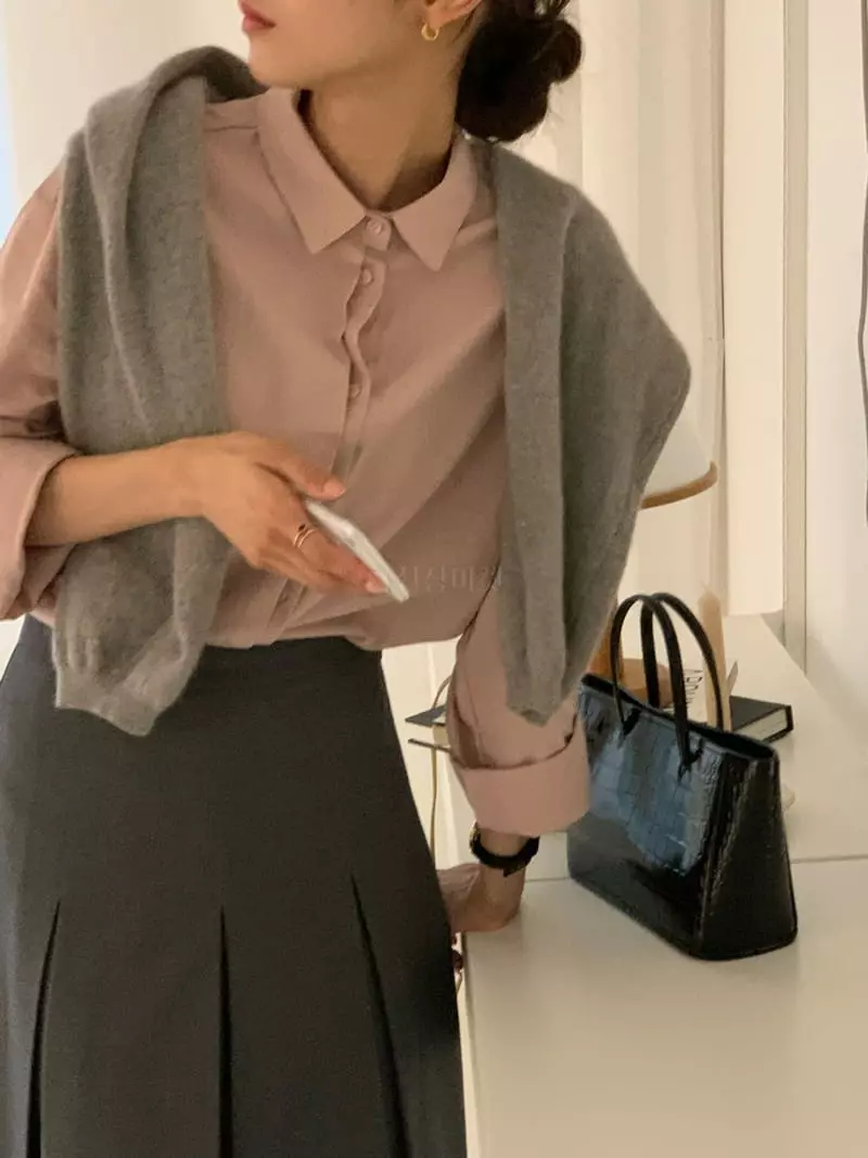 Jinsim - Korean Women Fashion - #womensfashion - Pleated Skirt - 6