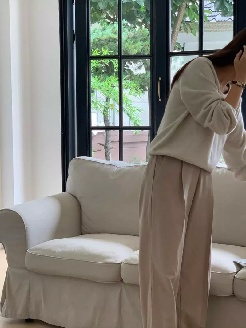 Jinsim - Korean Women Fashion - #womensfashion - Comodo Pants - 10