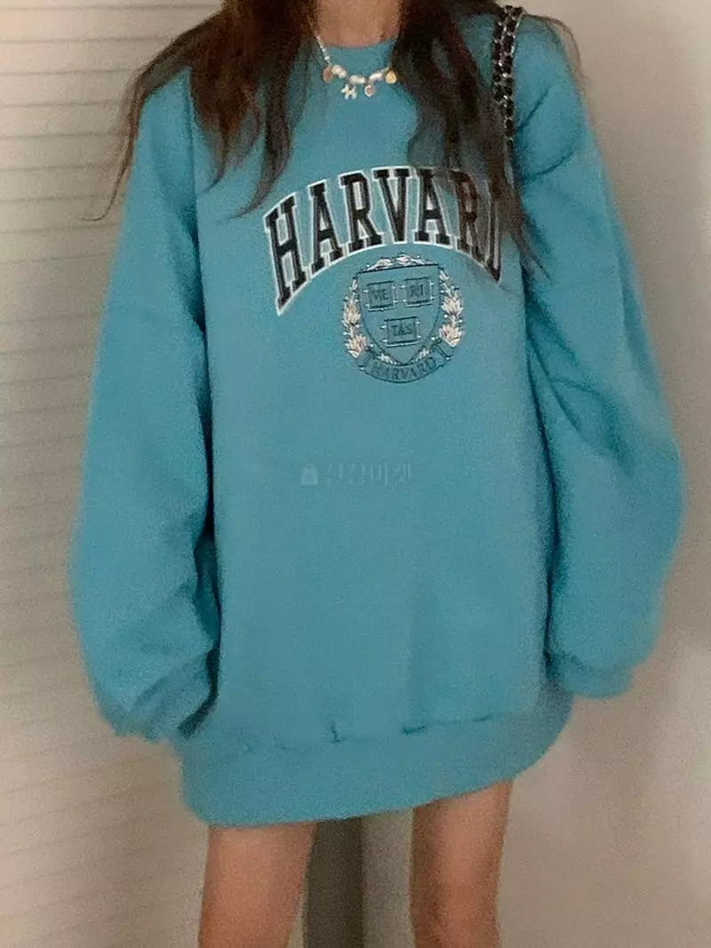 Jkichi - Korean Women Fashion - #momslook - Havard Sweatshirt - 5