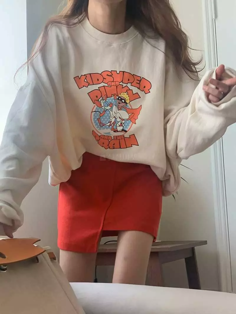 Jkichi - Korean Women Fashion - #momslook - Kid Sweatshirt - 10
