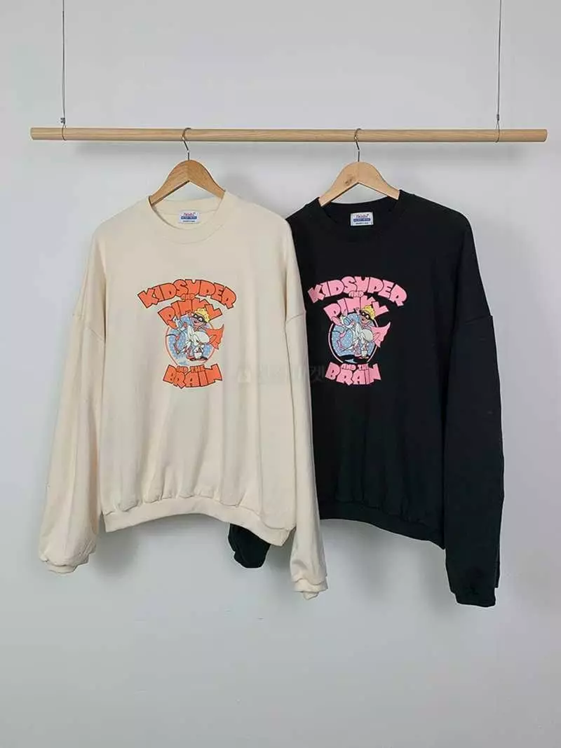 Jkichi - Korean Women Fashion - #momslook - Kid Sweatshirt - 11