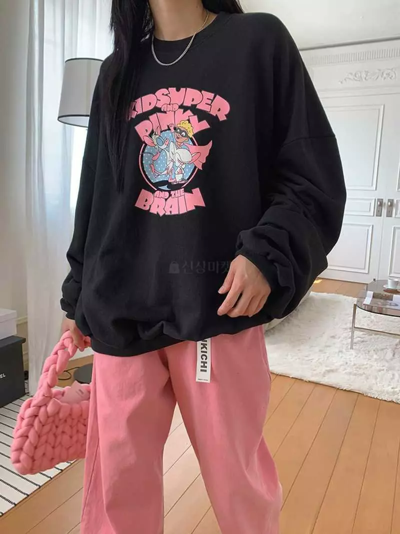 Jkichi - Korean Women Fashion - #momslook - Kid Sweatshirt - 3