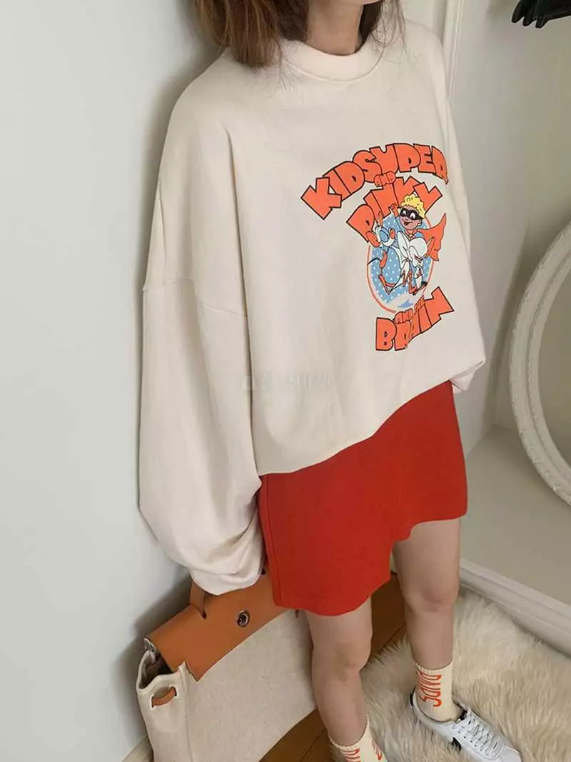 Jkichi - Korean Women Fashion - #momslook - Kid Sweatshirt - 5