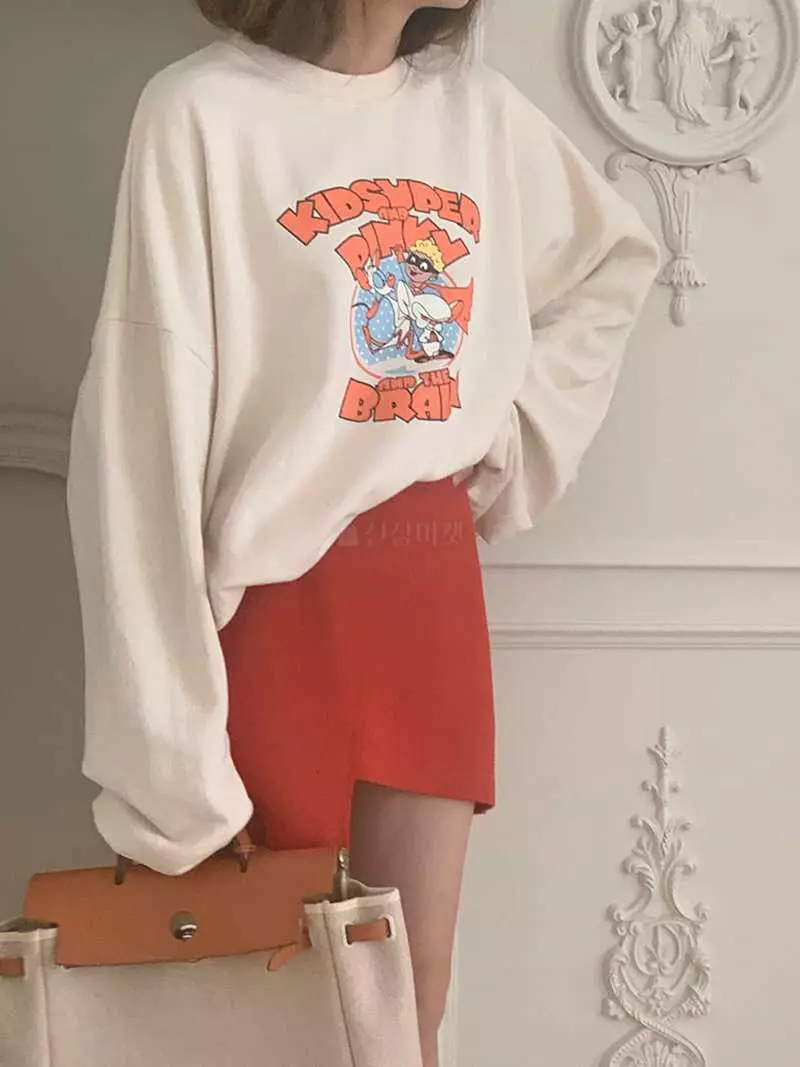 Jkichi - Korean Women Fashion - #momslook - Kid Sweatshirt - 7