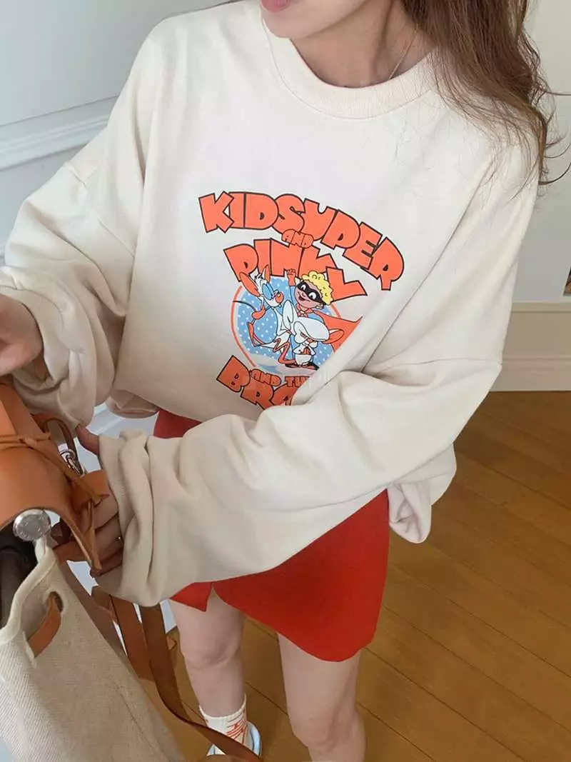 Jkichi - Korean Women Fashion - #momslook - Kid Sweatshirt - 9