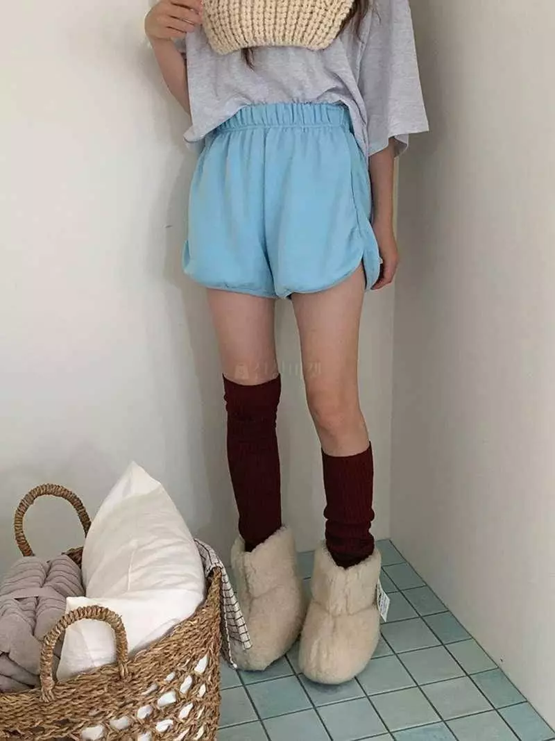Jkichi - Korean Women Fashion - #momslook - Terry Piping Pants