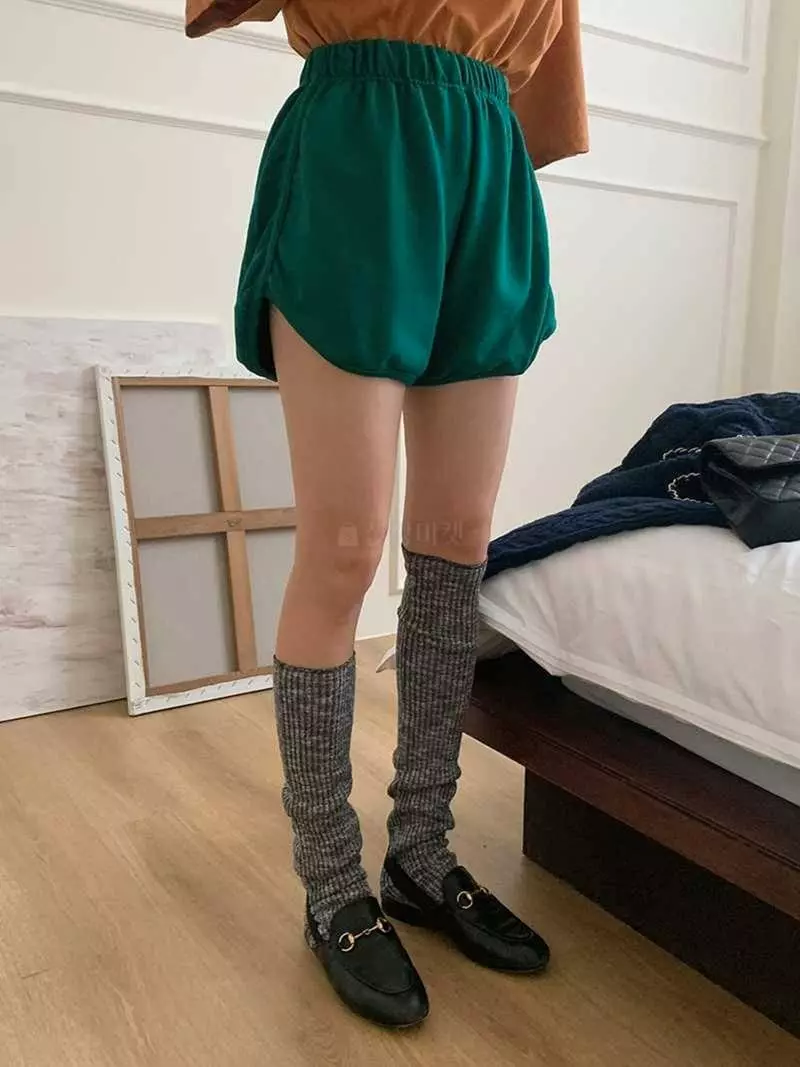 Jkichi - Korean Women Fashion - #momslook - Terry Piping Pants - 5