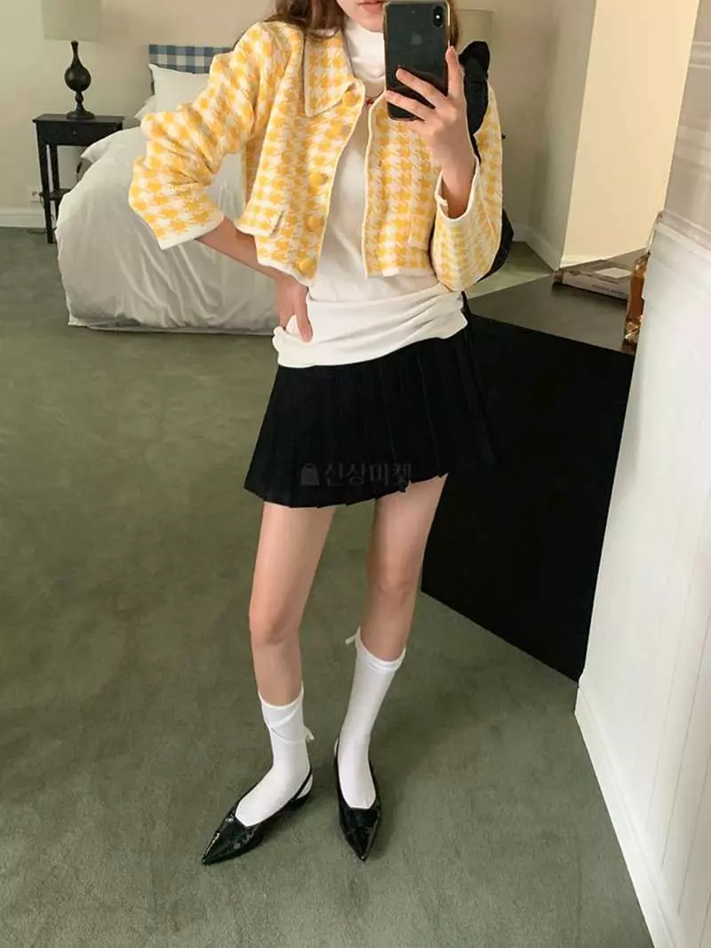 Jkichi - Korean Women Fashion - #womensfashion - Zig Zag Cardigan - 4
