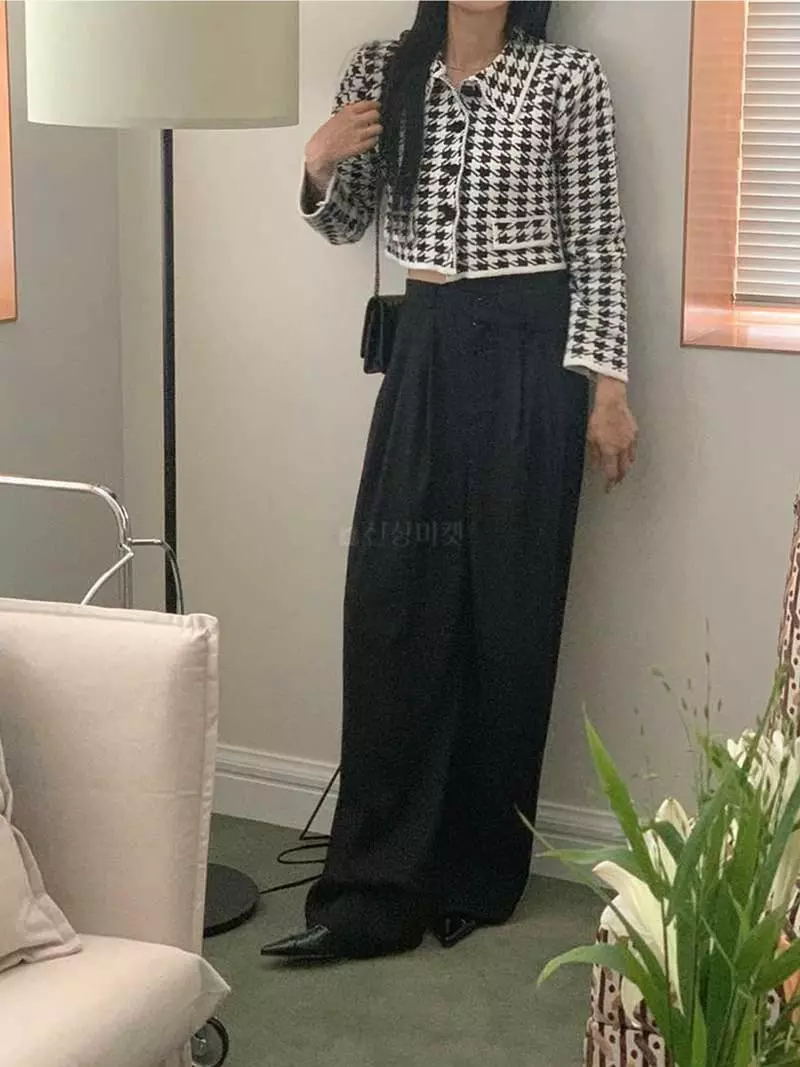 Jkichi - Korean Women Fashion - #momslook - Zig Zag Cardigan - 7