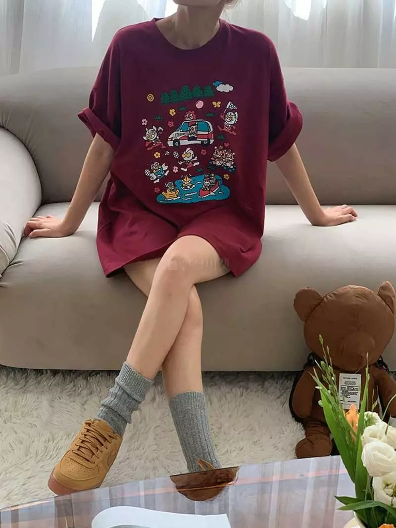 Jkichi - Korean Women Fashion - #momslook - Oltra Tee