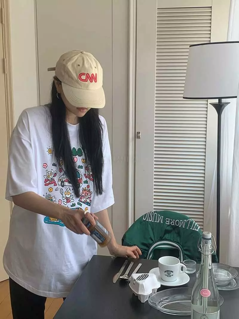 Jkichi - Korean Women Fashion - #momslook - Oltra Tee - 4