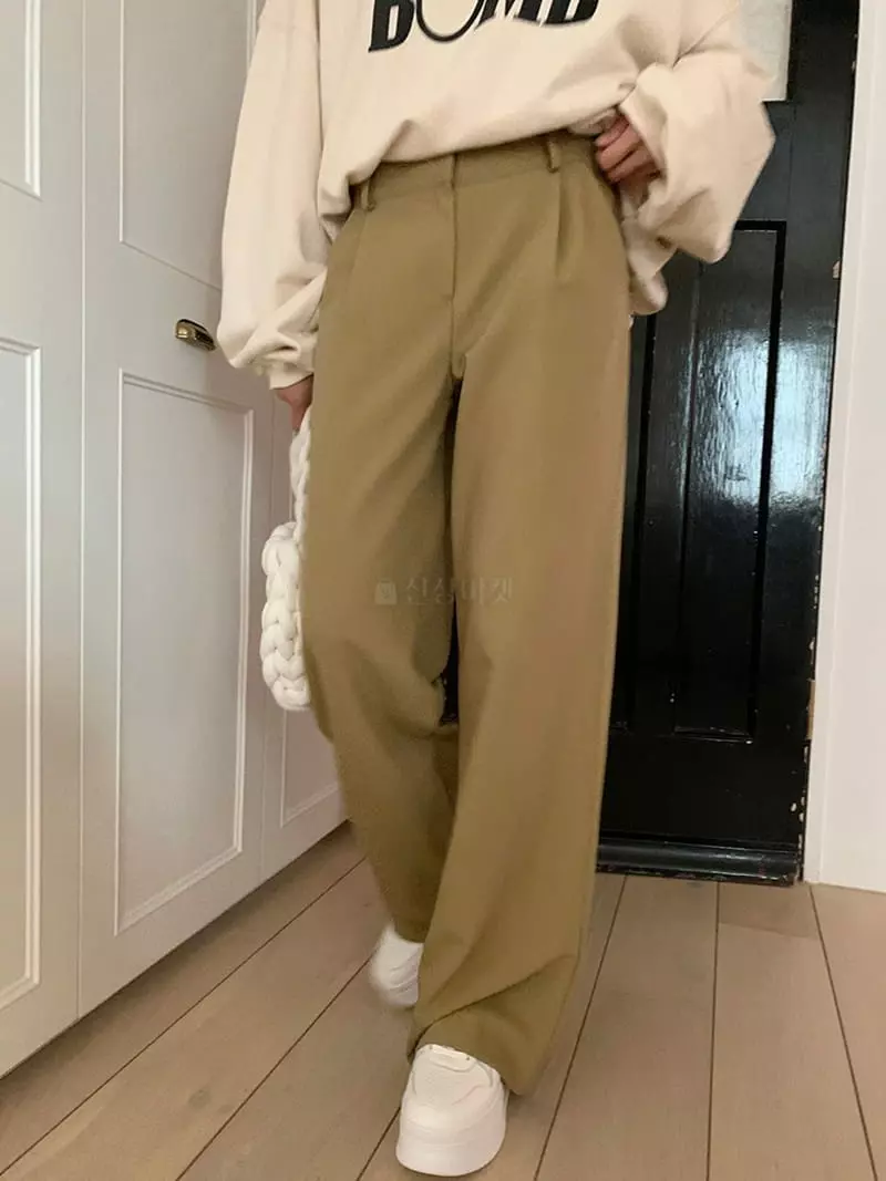 Jkichi - Korean Women Fashion - #momslook - Bibi Pants - 5