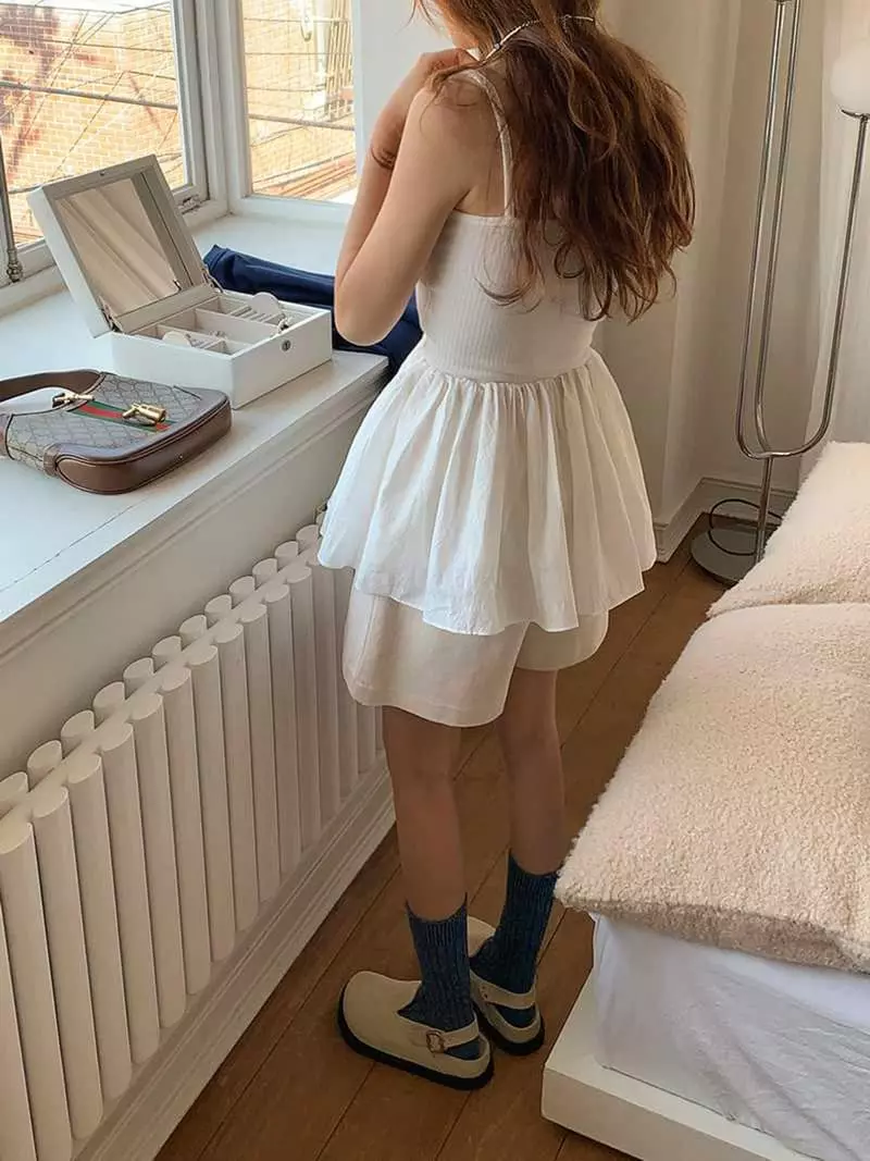 Jkichi - Korean Women Fashion - #momslook - Ballet Sleeveless - 2