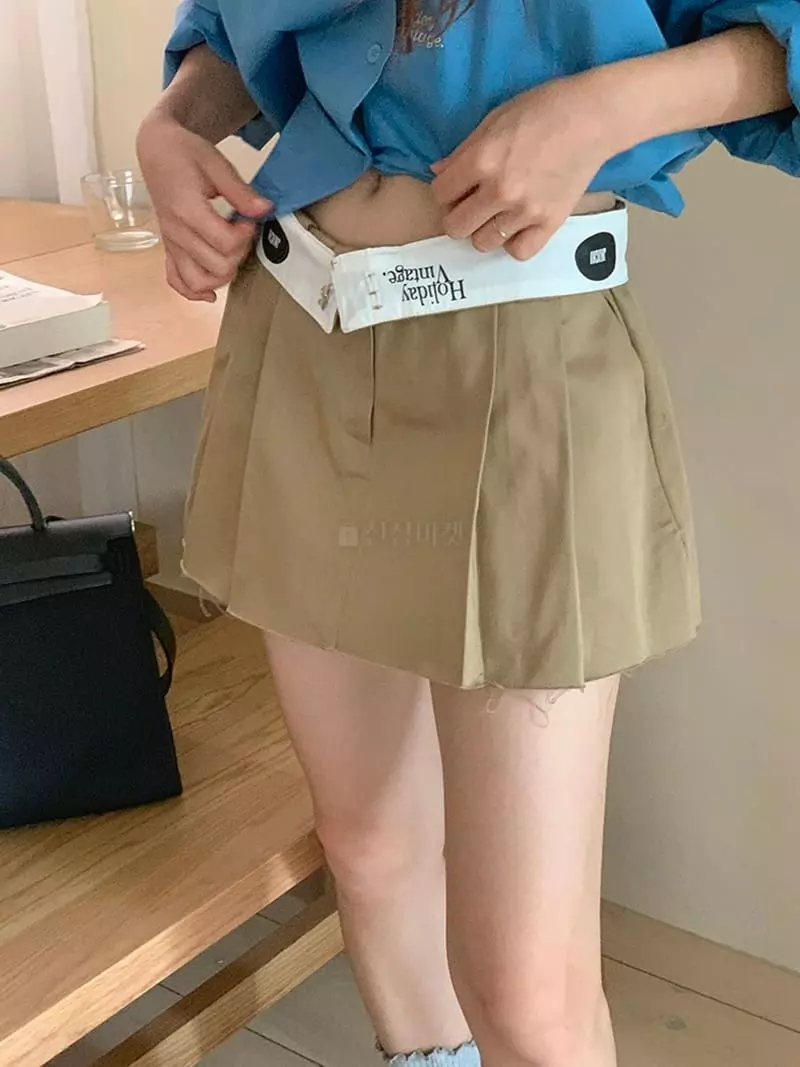 Jkichi - Korean Women Fashion - #momslook - Paint Skirt - 3