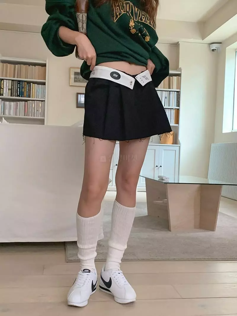 Jkichi - Korean Women Fashion - #momslook - Paint Skirt - 9