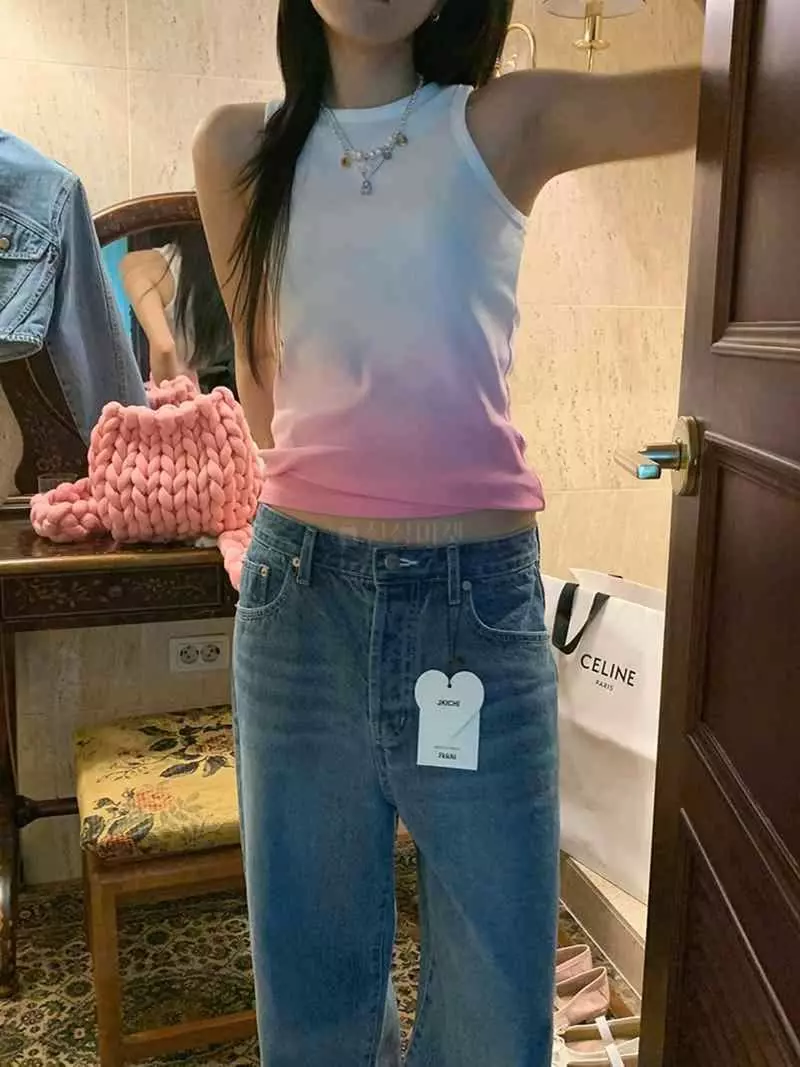 Jkichi - Korean Women Fashion - #momslook - Gradation Sleeveless