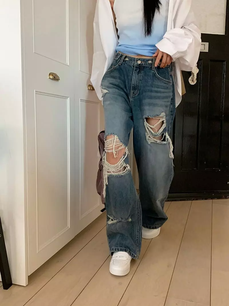 Jkichi - Korean Women Fashion - #womensfashion - 807 Corn Pants - 4