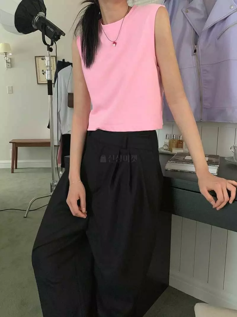 Jkichi - Korean Women Fashion - #pursuepretty - Acne Sleeveless - 3