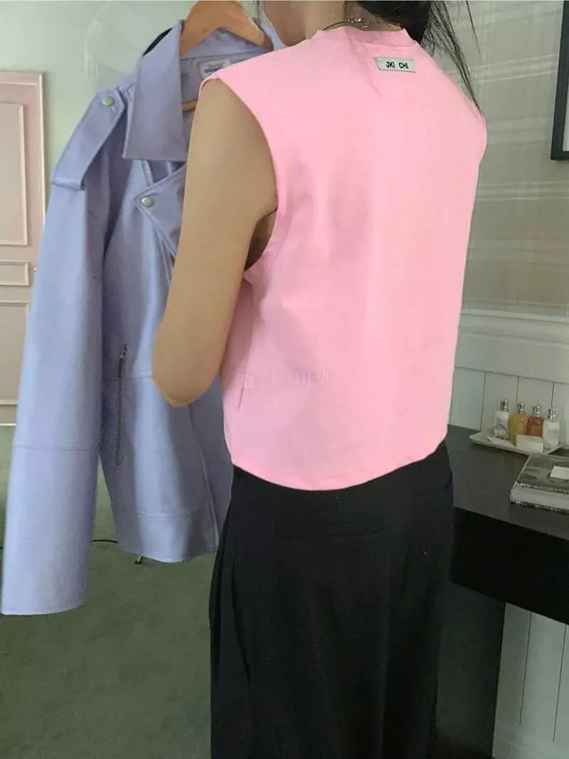 Jkichi - Korean Women Fashion - #pursuepretty - Acne Sleeveless - 4