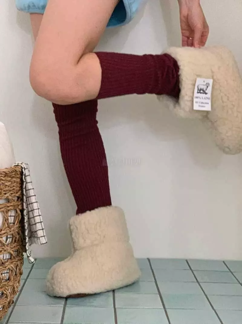 Jkichi - Korean Women Fashion - #thatsdarling - Big Gol Knee Socks - 11