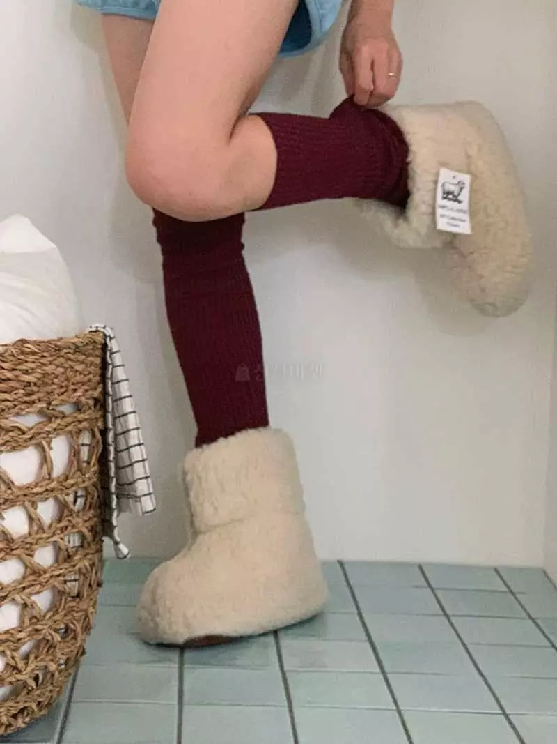 Jkichi - Korean Women Fashion - #thelittlethings - Big Gol Knee Socks - 12