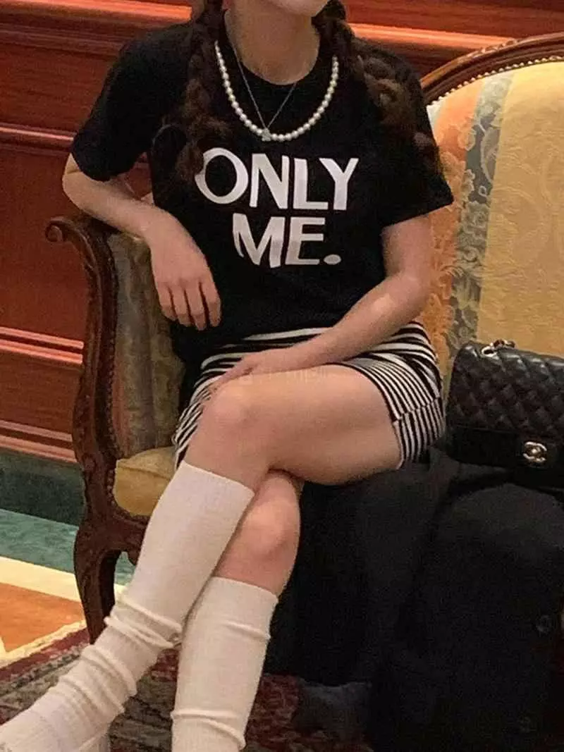 Jkichi - Korean Women Fashion - #thelittlethings - Only Me Tee - 11