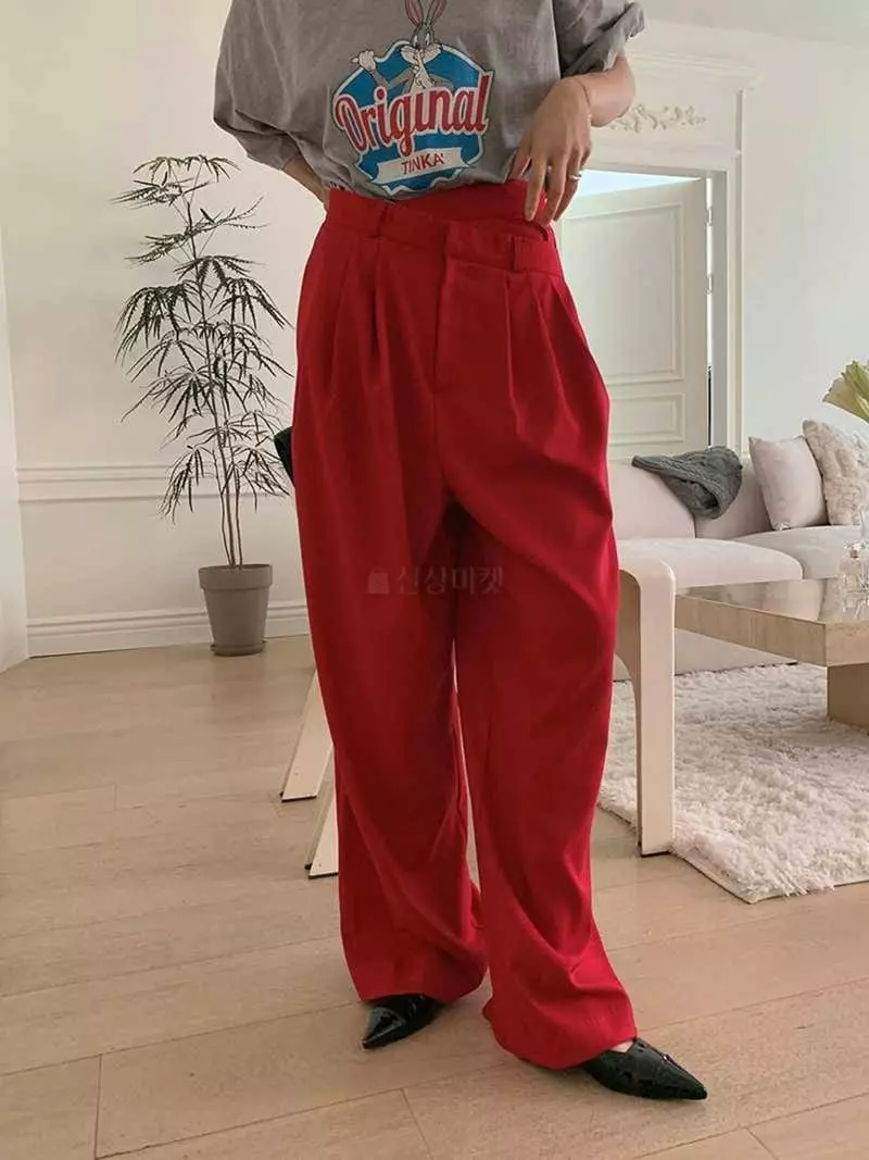 Jkichi - Korean Women Fashion - #vintageinspired - Twice Pants - 8
