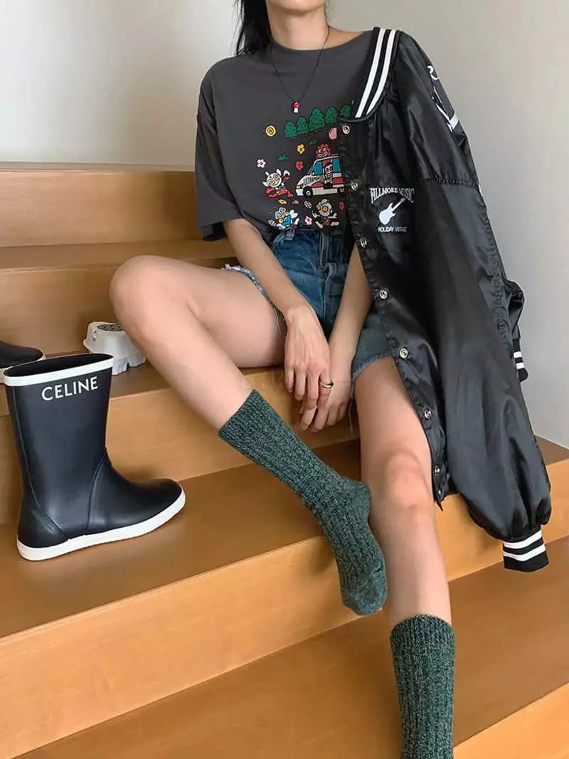 Jkichi - Korean Women Fashion - #vintageinspired - Oltra Tee - 7