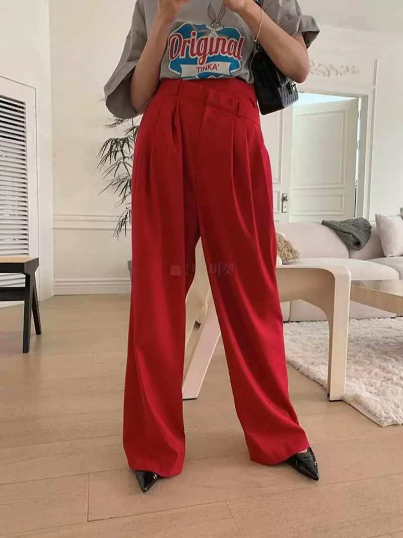 Jkichi - Korean Women Fashion - #vintagekidsstyle - Twice Pants - 9