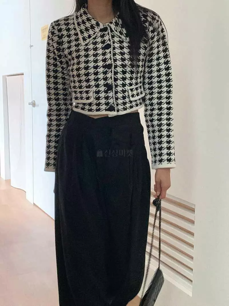 Jkichi - Korean Women Fashion - #womensfashion - Zig Zag Cardigan - 5