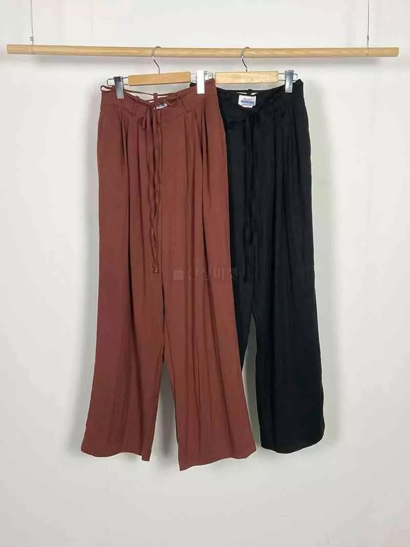 Jkichi - Korean Women Fashion - #womensfashion - Belt Pants - 12