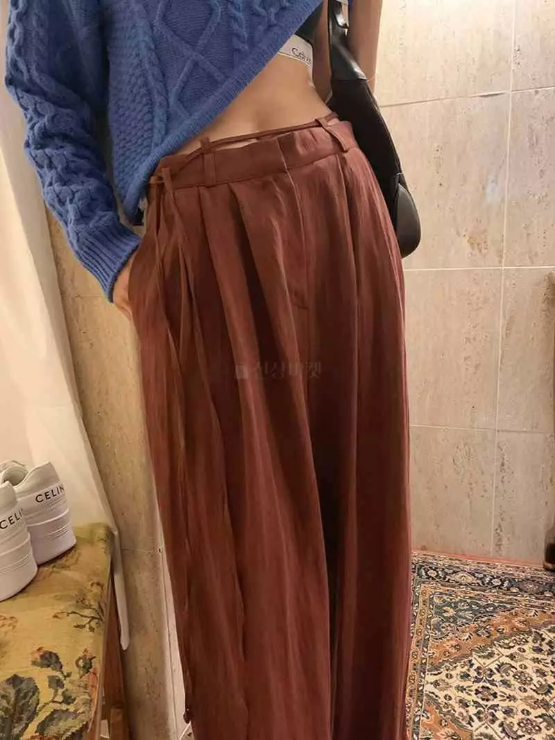 Jkichi - Korean Women Fashion - #womensfashion - Belt Pants - 2
